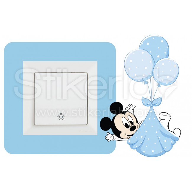 Miki 4 stiker oko prekidaca